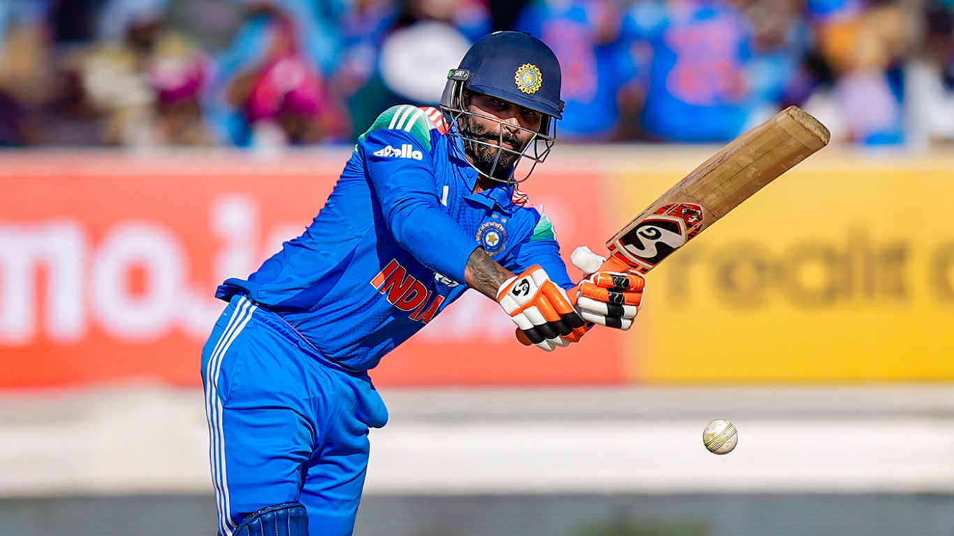 Rare moment! Jadeja gets caught & bowled for first time in ODI cricket