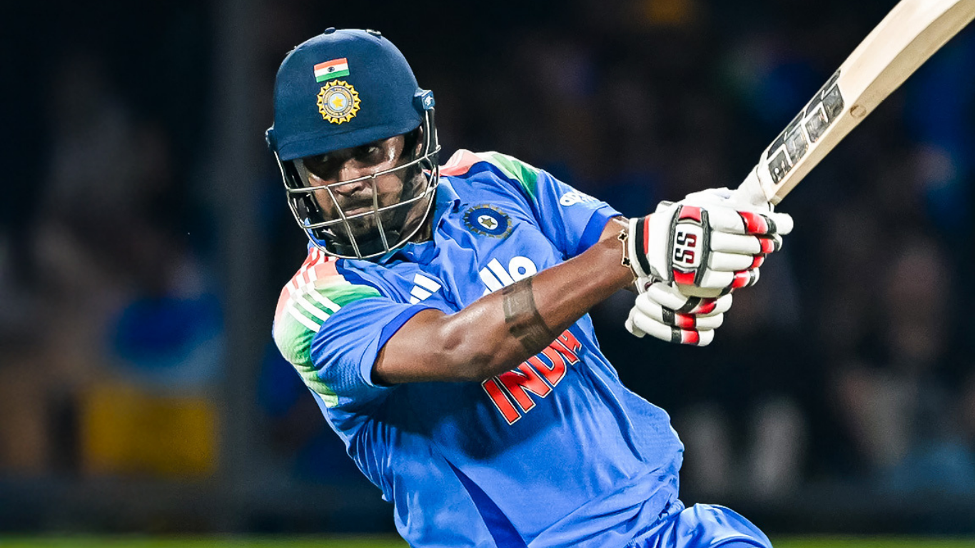 WATCH: Harshit Rana tonks gigantic six during maiden ODI fifty