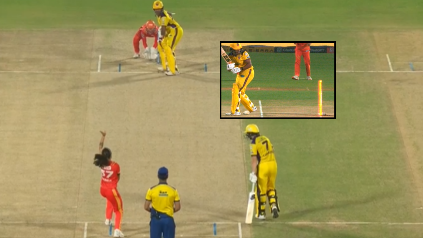 WATCH: Kiran Navgire gets dismissed after crazy sequence of events