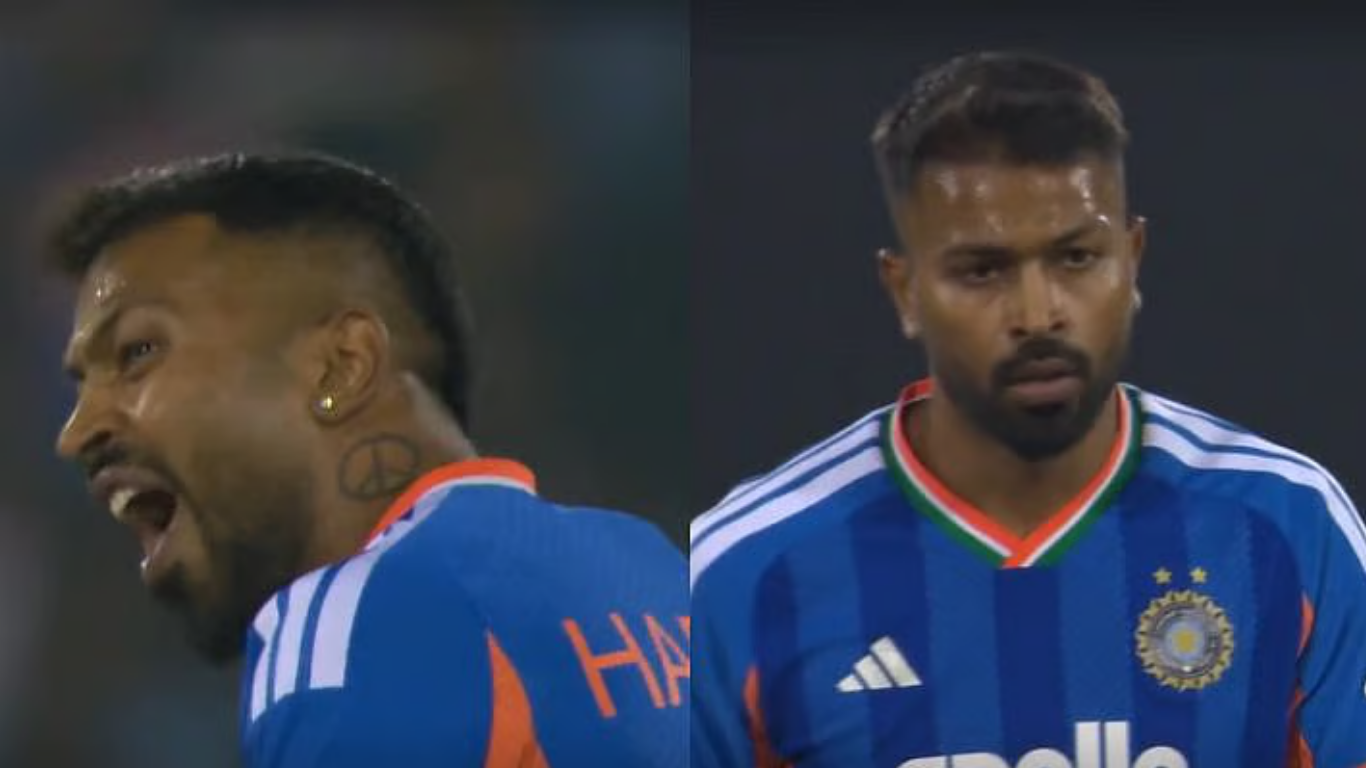 WATCH: Hardik Pandya loses his cool, shouts in anger