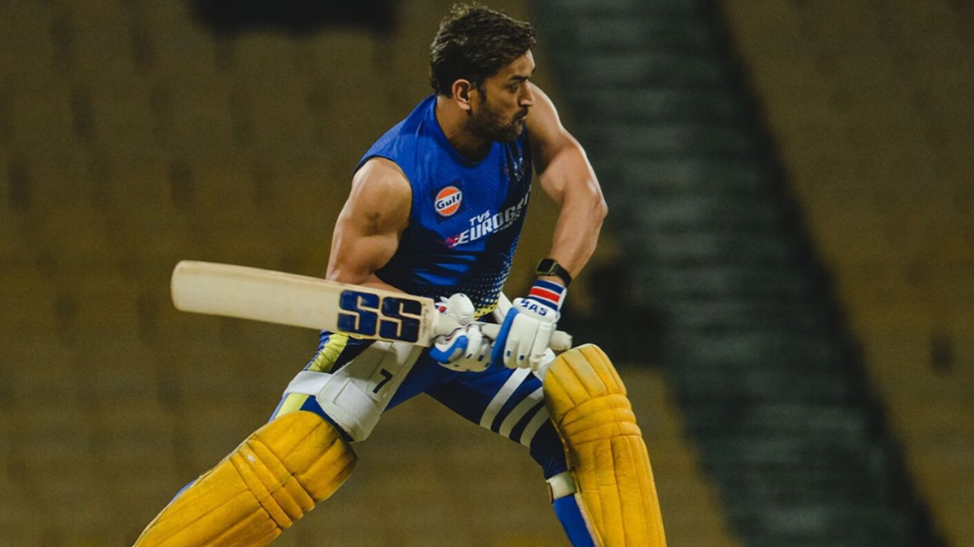 WATCH: MS Dhoni kicks off training for IPL 2026