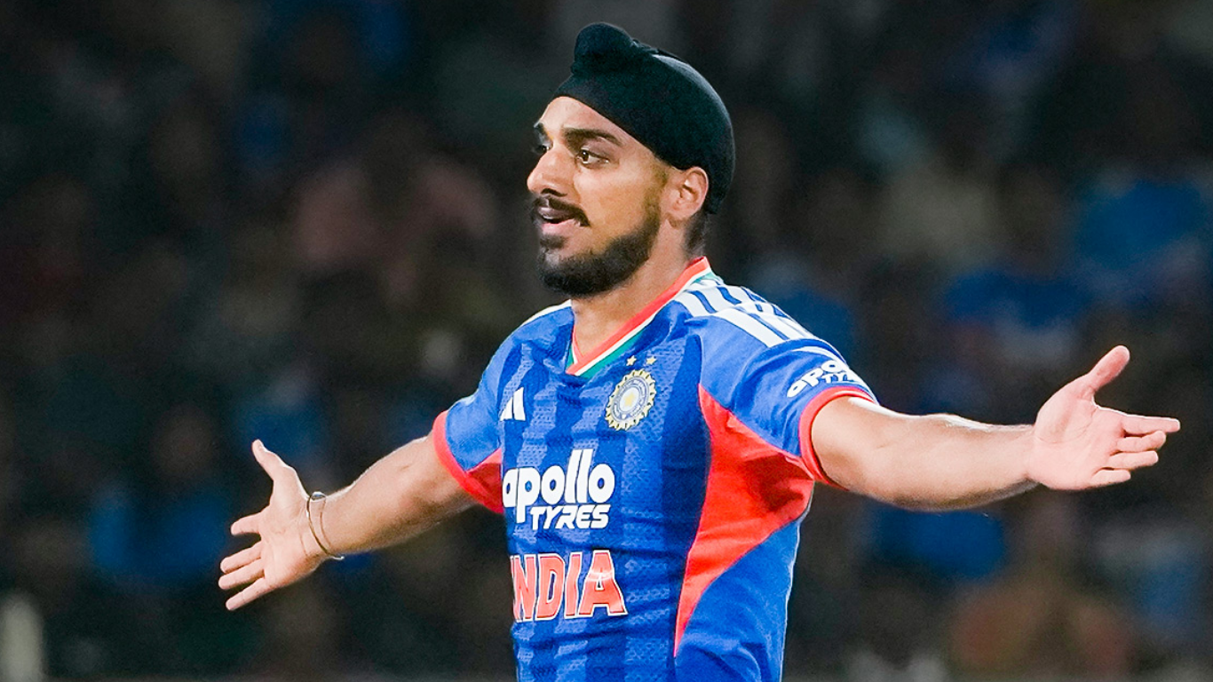 Arshdeep Singh scripts unique record with spell of 4-0-51-5