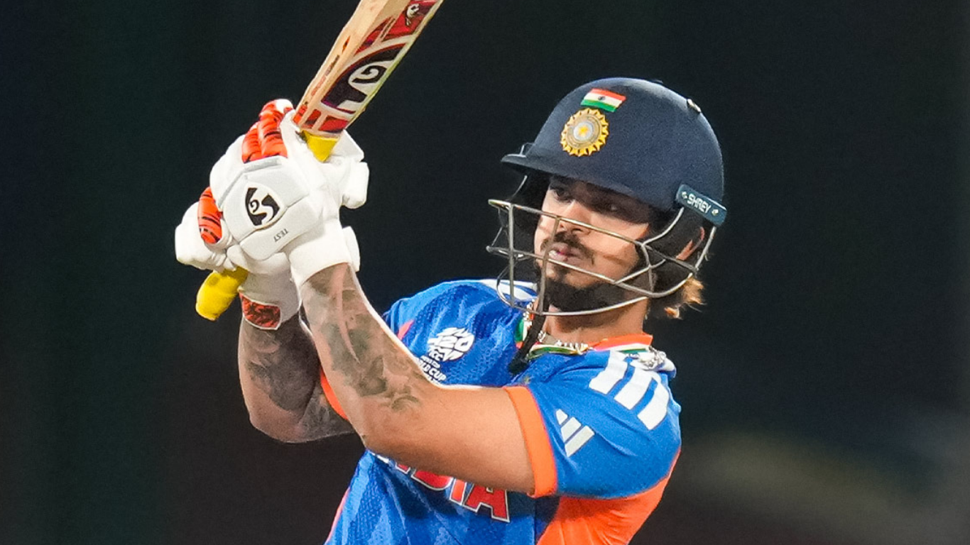 Ishan Kishan scores his maiden T20 World Cup half-century