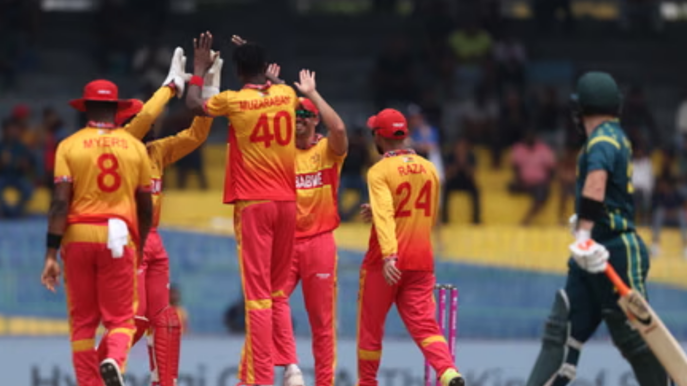 T20 World Cup: Zimbabwe pull off a big upset, beat Australia by 23 runs